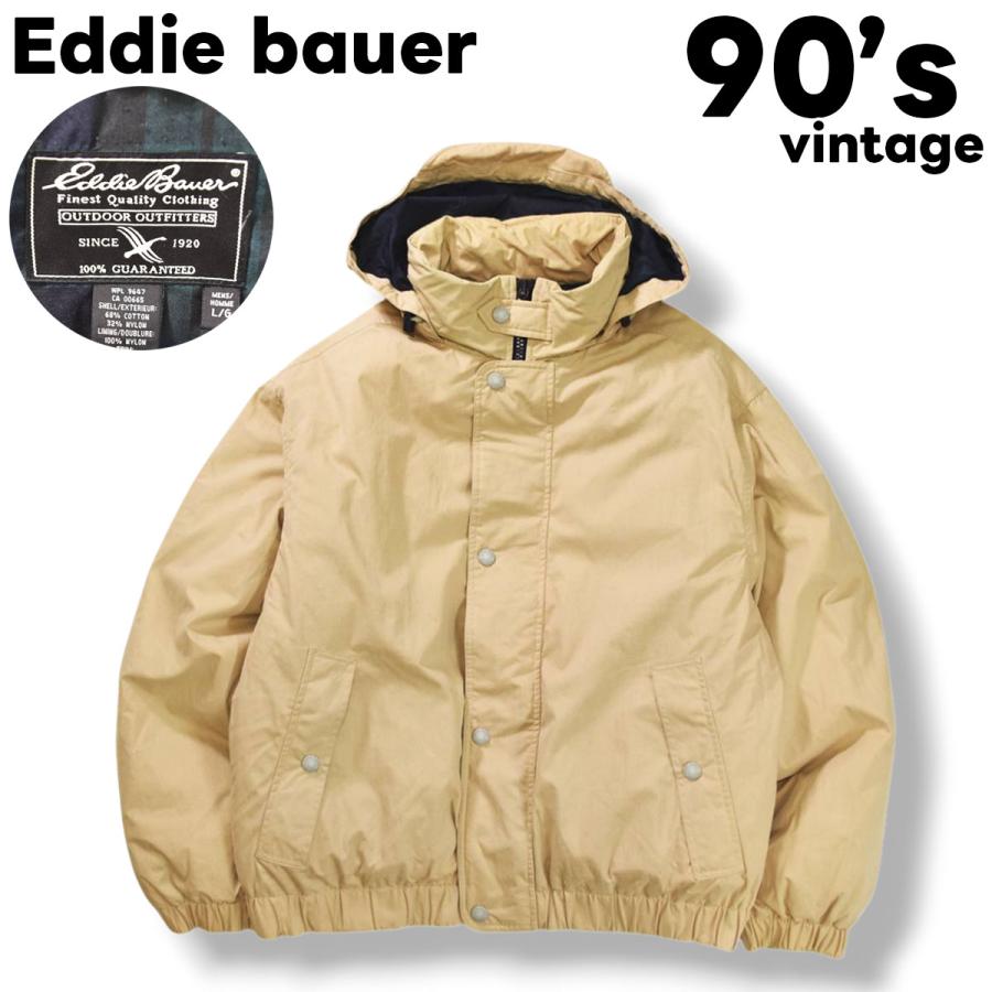 Eddie Bauer（エディーバウアー） 90s ヴィンテージ フーデット グース
