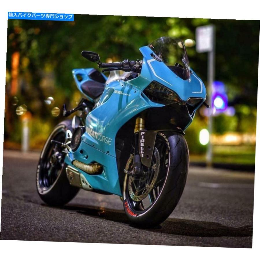 Mirror Ducati Panigale V4 Superbikeオートバイ7/8 ''バーエンド