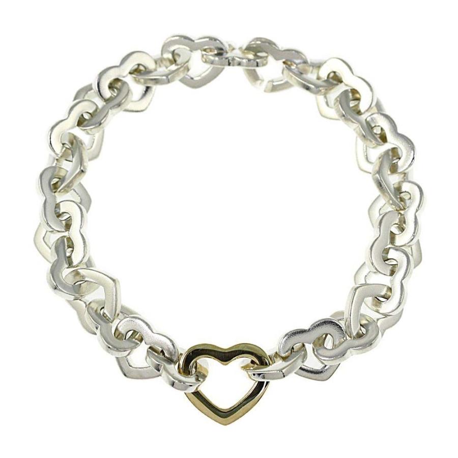 TIFFANY&Co.（ティファニー） ハートチェーンリンクブレスレット/Sv925