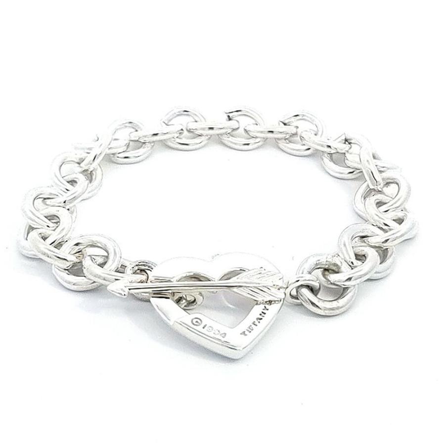 TIFFANY&Co.（ティファニー） ハート＆アローブレスレット/Sv925-36.5g