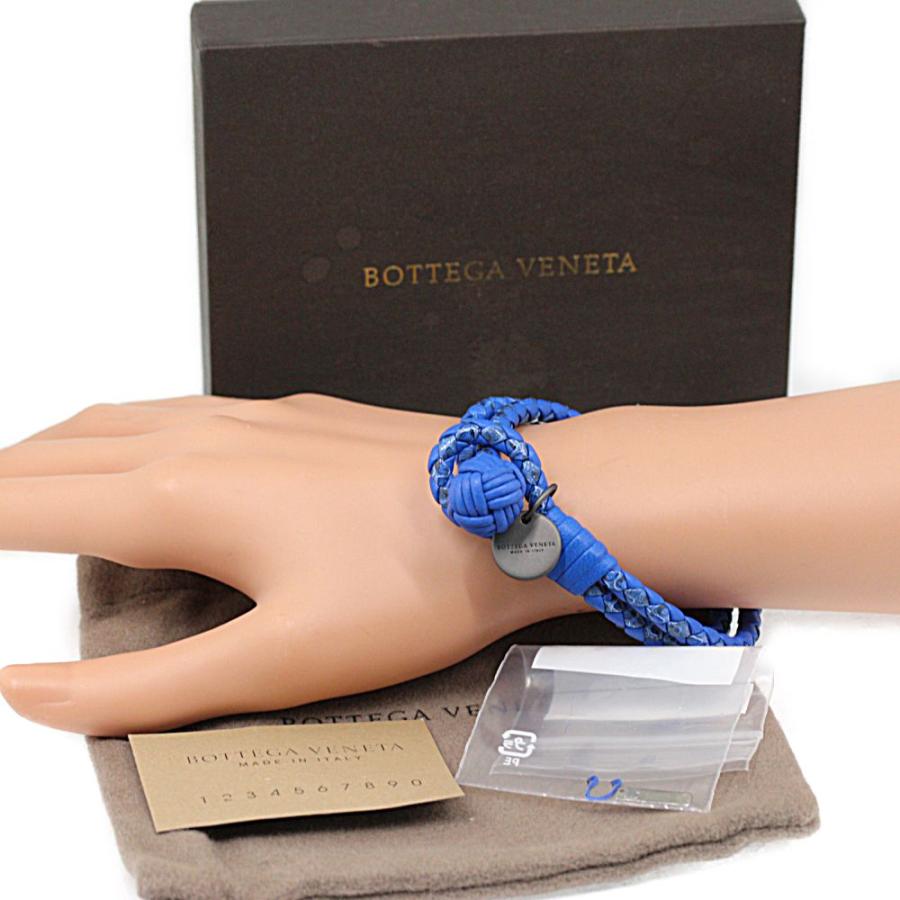 ボッテガヴェネタ イントレチャート・ブレスレット Mサイズ/10.2g