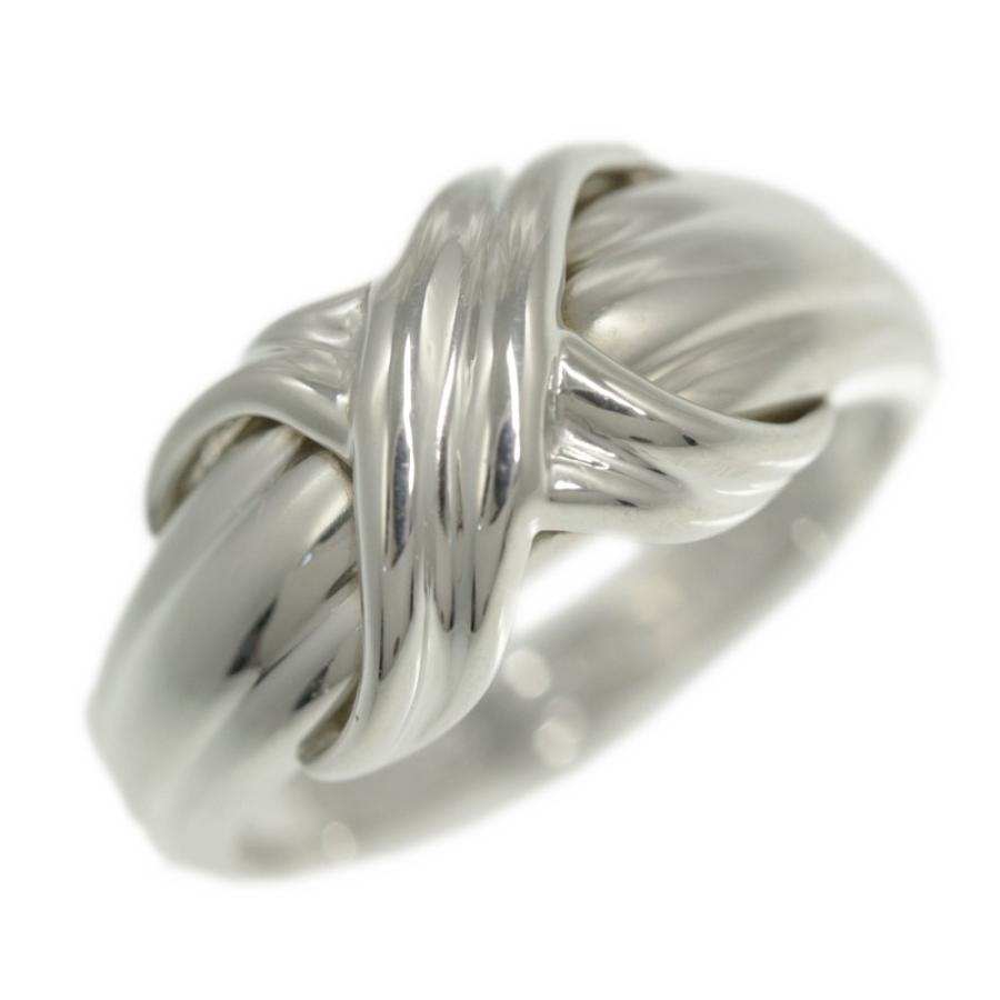 TIFFANY&Co.（ティファニー） シグネチャークロス・リング・指輪/Sv925