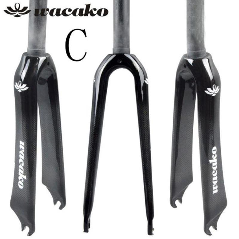 wacako小径車フォーク 折りたたみ自転車フォーク コラム長カスタム