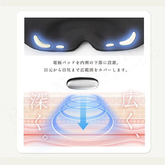 WAVEWAVE WAVEWAVE EMS HEAT EYE WH42-01 ホットアイマスク 睡眠 目元
