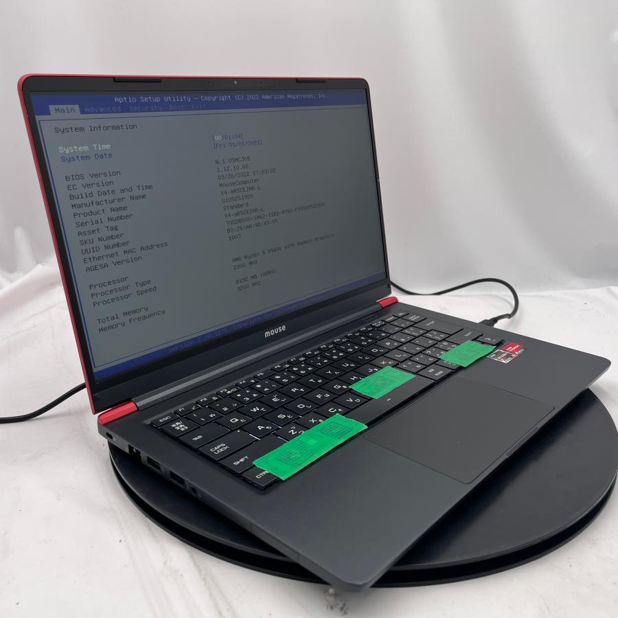 マウスコンピューター（MouseComputer） ☆キー破損/ジャンク☆ Mouse