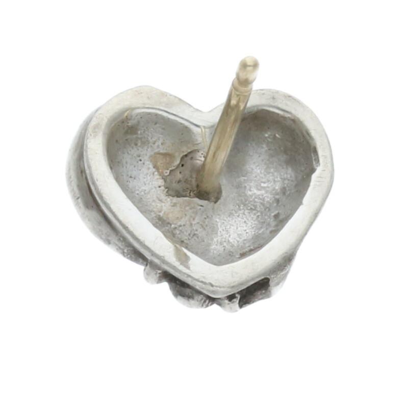 CHROME HEARTS（クロムハーツ） ピアス STUD HEART ハートスタッド