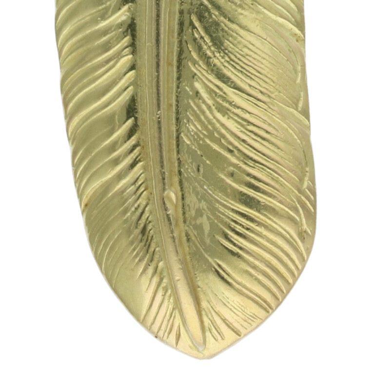 goro's（ゴローズ） サイズ:特大 全金金縄ターコイズ特大フェザー