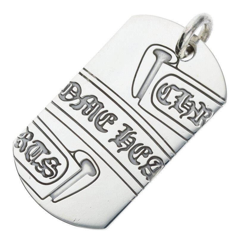 CHROME HEARTS（クロムハーツ） ネックレストップ D TAG LRG LTD