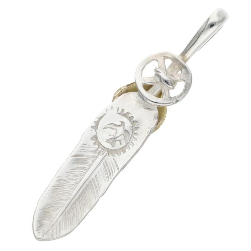 goro's（ゴローズ） サイズ:小 ハートホイールフェザー 小 ネックレス