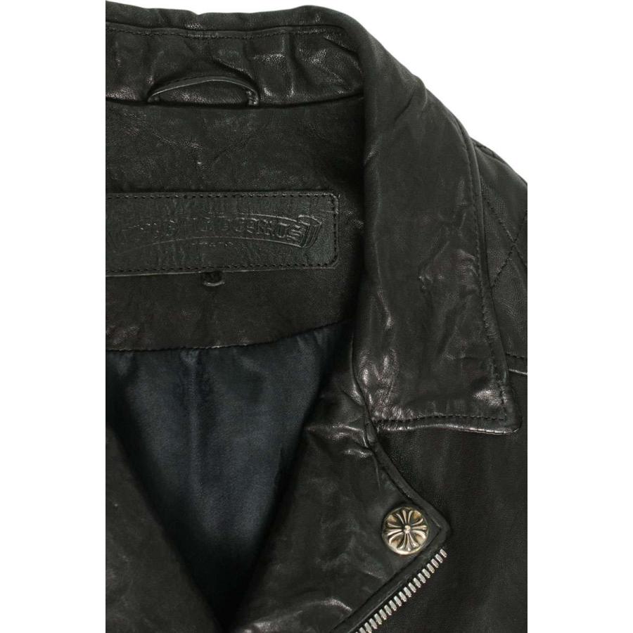 CHROME HEARTS（クロムハーツ） レザージャケット サイズ:M CRETIN