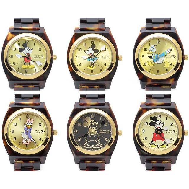 Disney（ディズニー） べっ甲柄 [ミッキーマウス][ミニー][ドナルド