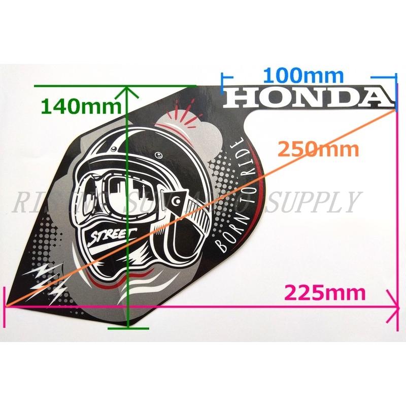 ホンダ（HONDA） 新商品 純正 ステッカー [BORN TO RIDE] : RISING SUN