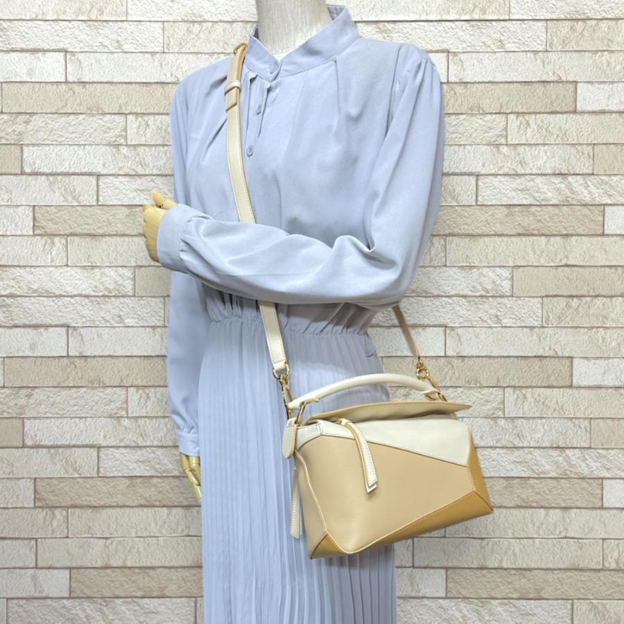 LOEWE（ロエベ） パズルバッグ スモール ショルダーバッグ カーフ