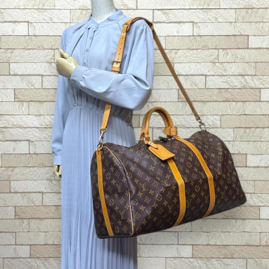 LOUIS VUITTON（ルイ・ヴィトン） キーポル50バンドリエール ボストン