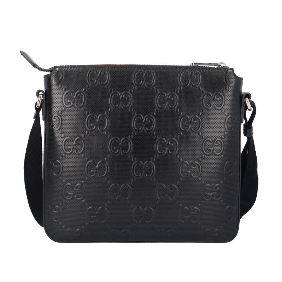 GUCCI（グッチ） メッセンジャーバッグ GGエンボス ショルダーバッグ