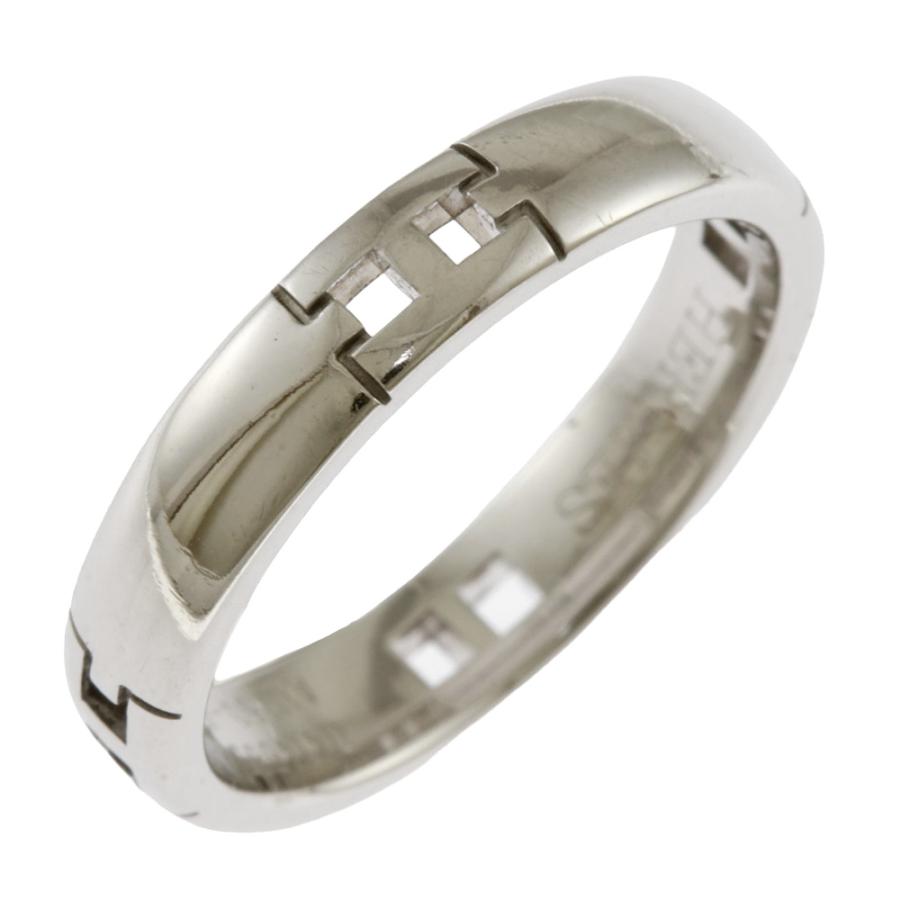 HERMES（エルメス） ヘラクレス リング 指輪 7号 18金 K18ホワイト