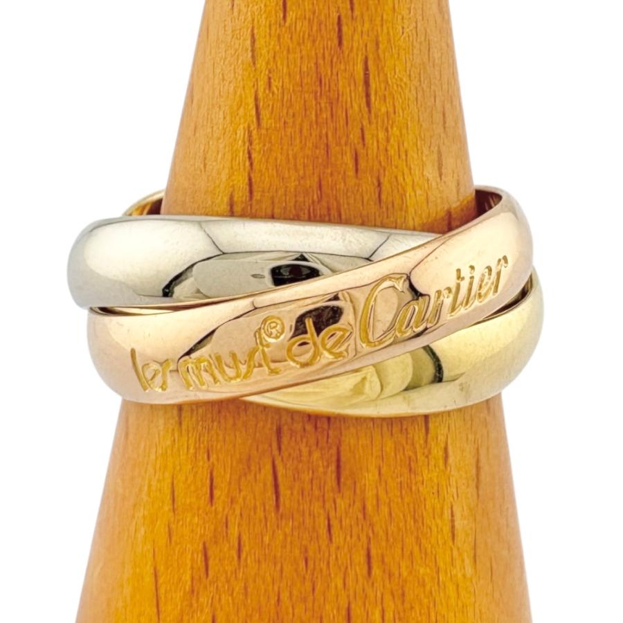 Cartier（カルティエ） トリニティ リング 指輪 9号 18金 K18イエロー