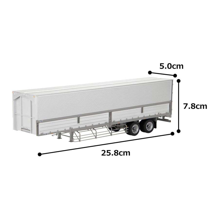 プラッツ ケンクラフト 1/50 日本トレクス ウイング セミトレーラー