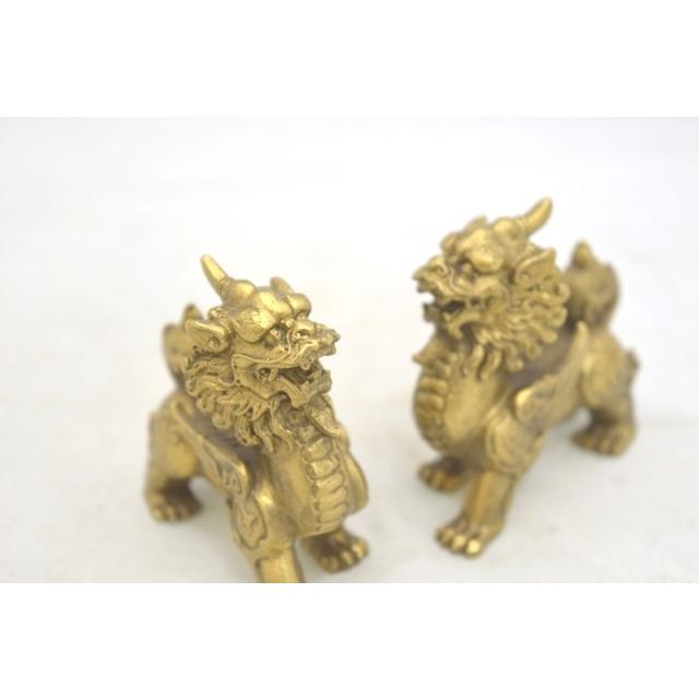 貔貅 置物 ヒキュウ ペアセット 銅製 : 横浜中華街龍 - 通販 - Yahoo