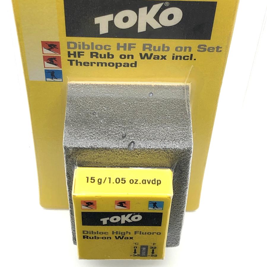 TOKO（トコ） HF ブロックワックスセット 5509112 WAX サーモパッド