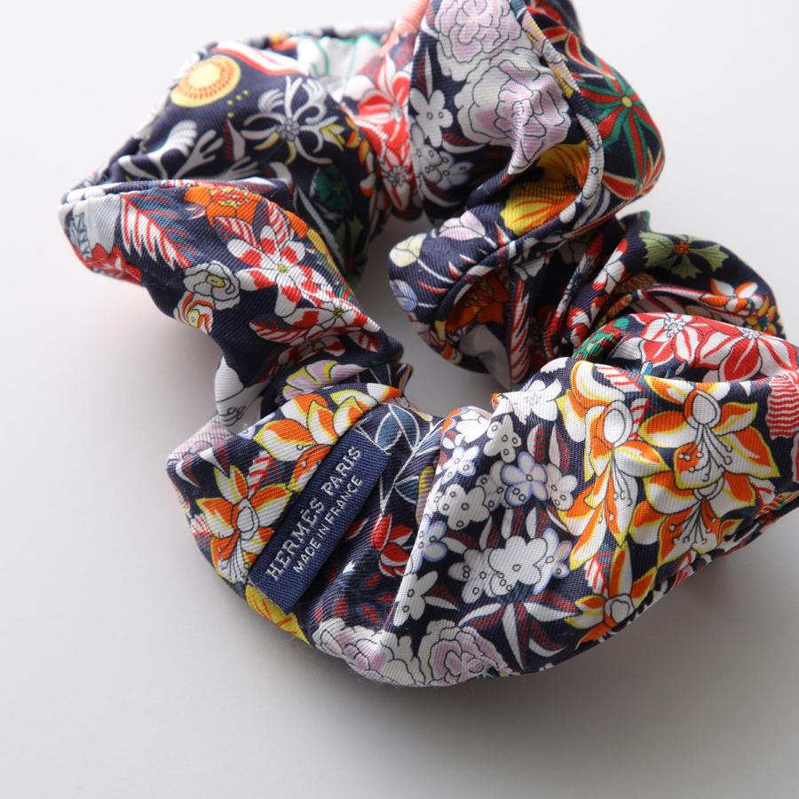 HERMES（エルメス） シュシュ クラウディア ブルーム CHOUCHOU CLAUDIA