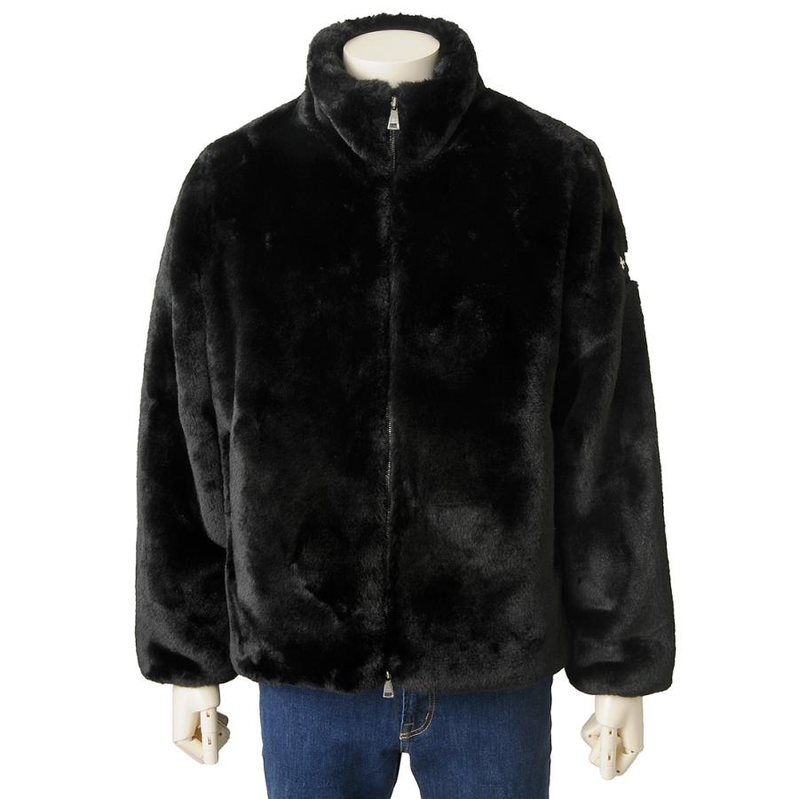 TATRAS（タトラス） ボアアウター ボア ブルゾン メンズ ブラック