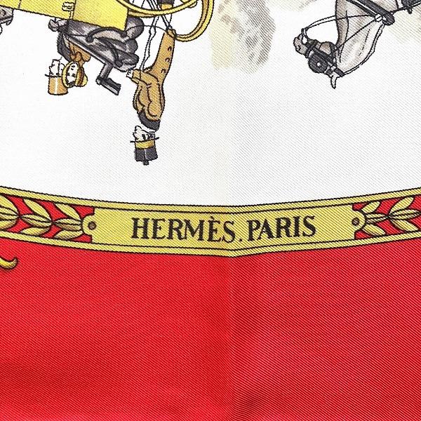HERMES（エルメス） カレ90 ロンシャンへの散歩 la promenade de