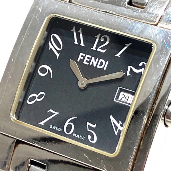 FENDI（フェンディ） FENDI 6000G クォーツ ブラック文字盤 時計