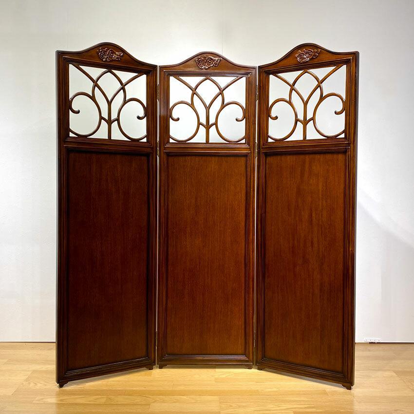 パーテーション パーティション おしゃれ 間仕切り ついたて 衝立 木製