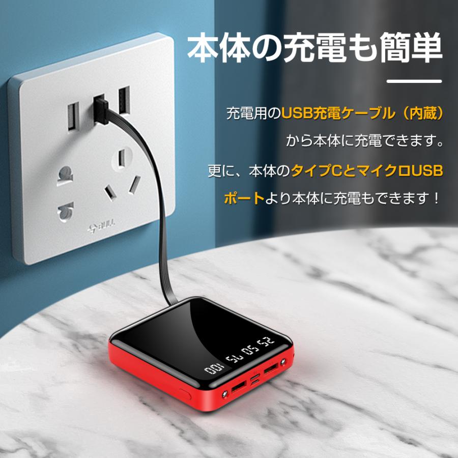 Hokonui 最新型 モバイルバッテリー 20000mAh 大容量 小型 薄型 iphone