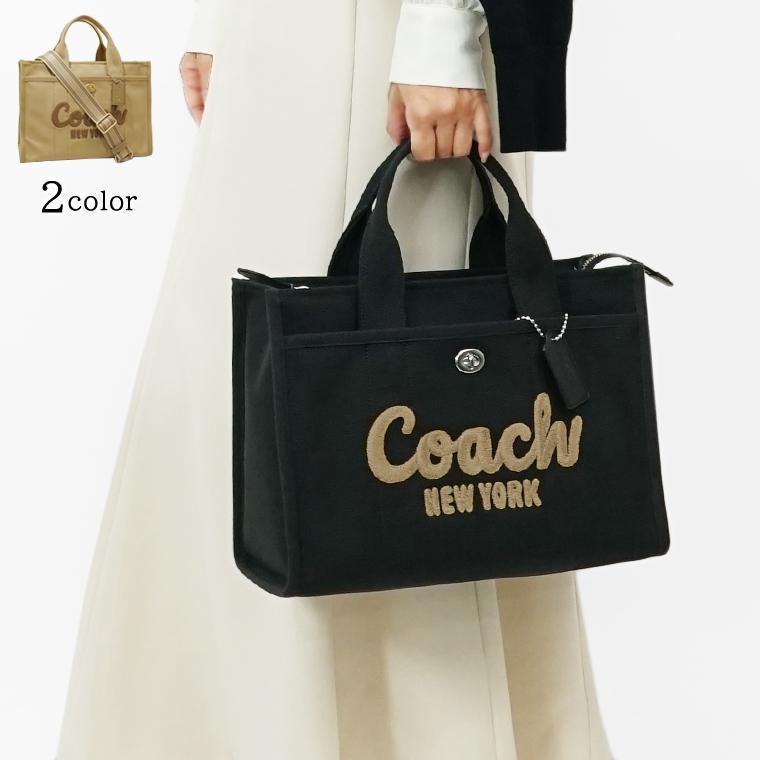 COACH（コーチ） レディース トートバッグ CARGO TOTE CP158 LHBLK