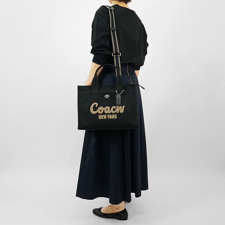 COACH（コーチ） レディース トートバッグ CARGO TOTE CP158 LHBLK