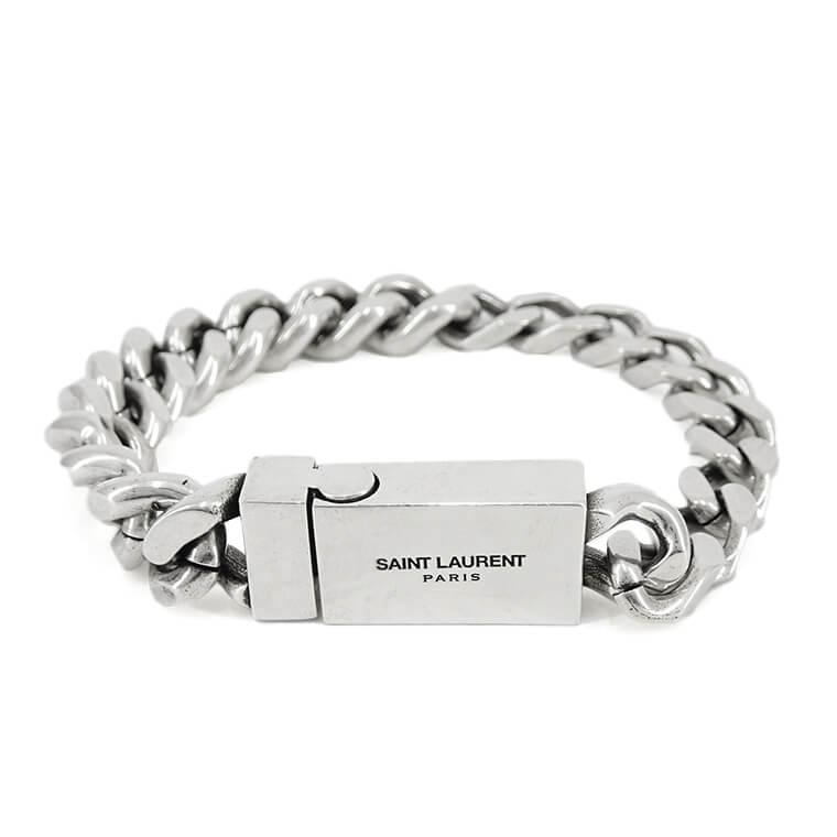 SAINT LAURENT サンローラン メンズ ブレスレット CURB CHAIN BRACELET