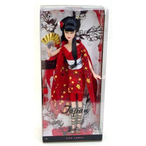 バービー人形 着物 黒髪 展示処分品 JAPAN OM-211 : ワールド