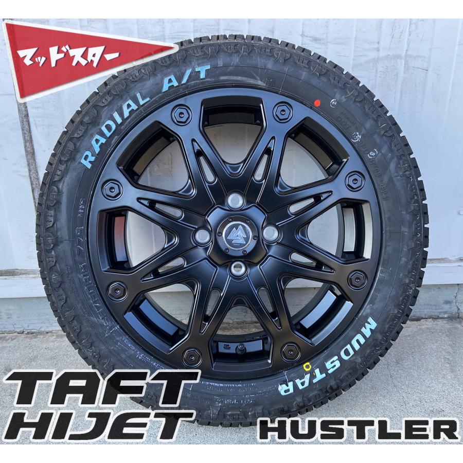 HUSTLER（ハスラー） 軽自動車 ホワイトレター ハイゼット ハイゼット