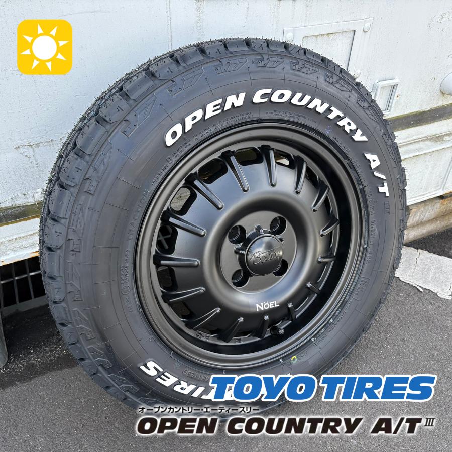 OPEN COUNTRY TOYO オープンカントリー AT3 ホワイトレター 165/80R14