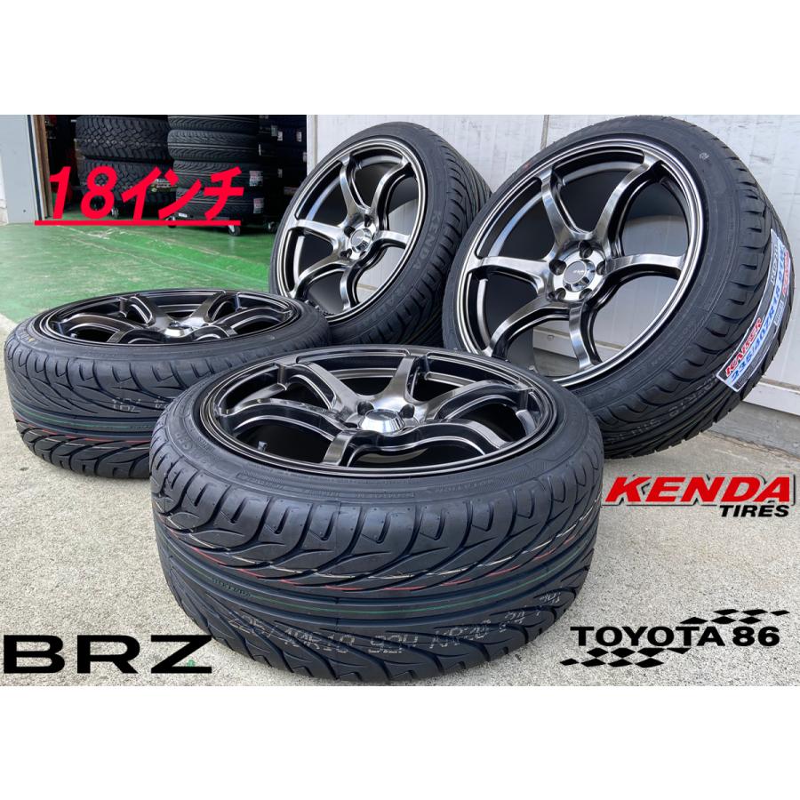 KAISER（KENDA） 86 BRZ タイヤホイール 18インチ 新品4本セット Acht