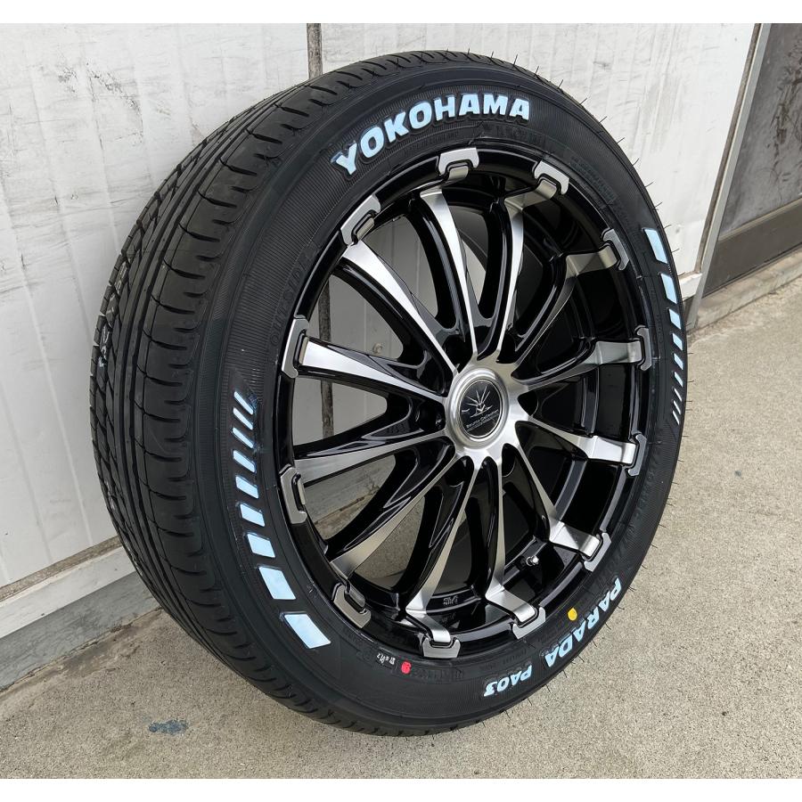 PARADA PA03 車検対応 バン規格適合 18インチ BD12 ハイエース200系