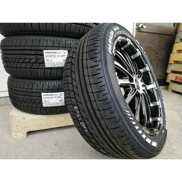 PARADA PA03 サマータイヤ ヨコハマ パラダ 225/50R18 ホワイトレター