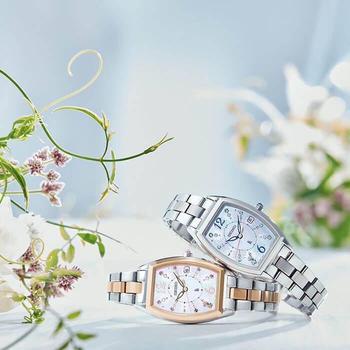 LUKIA セイコー ルキア ソーラー 電波 時計 SEIKO 腕時計 レディース