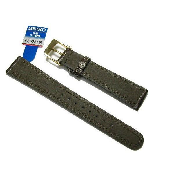 SEIKO（セイコー） 腕時計 時計 ベルト 17mm バンド DEF4 牛革スムース