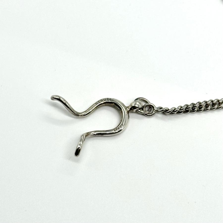 HERMES（エルメス） 【希少】 ホースビット ロングネックレス シルバー