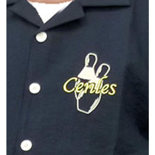 ボーリングシャツ 刺繍 アメリカン レトロ シャツ ボウリングシャツ