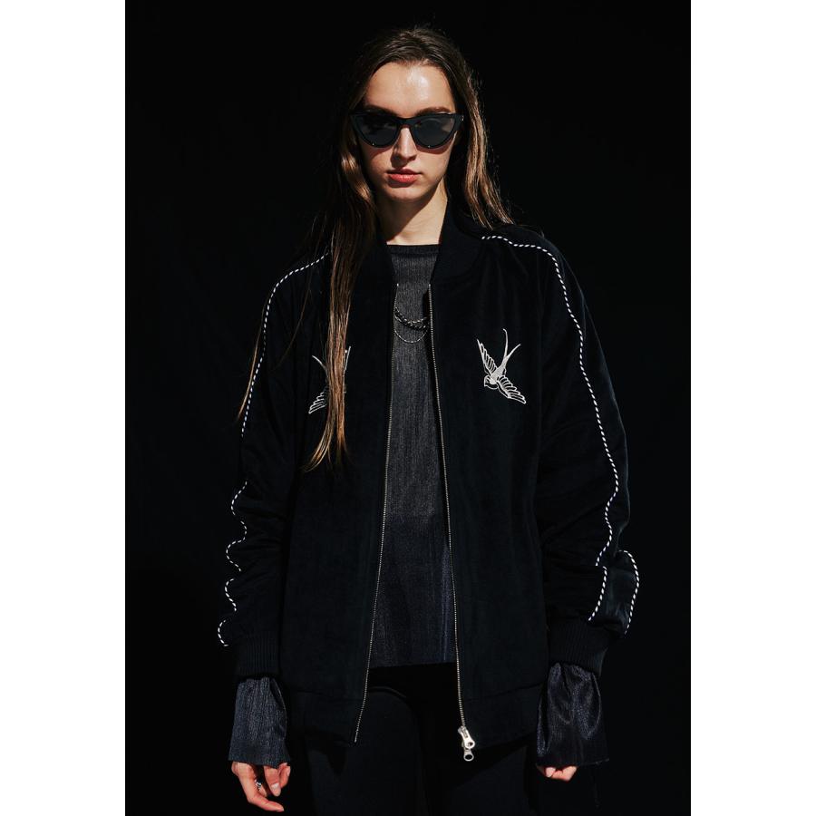 スカジャン SAINTPAIN(セイントペイン) ツバメ刺繍 スーベニア