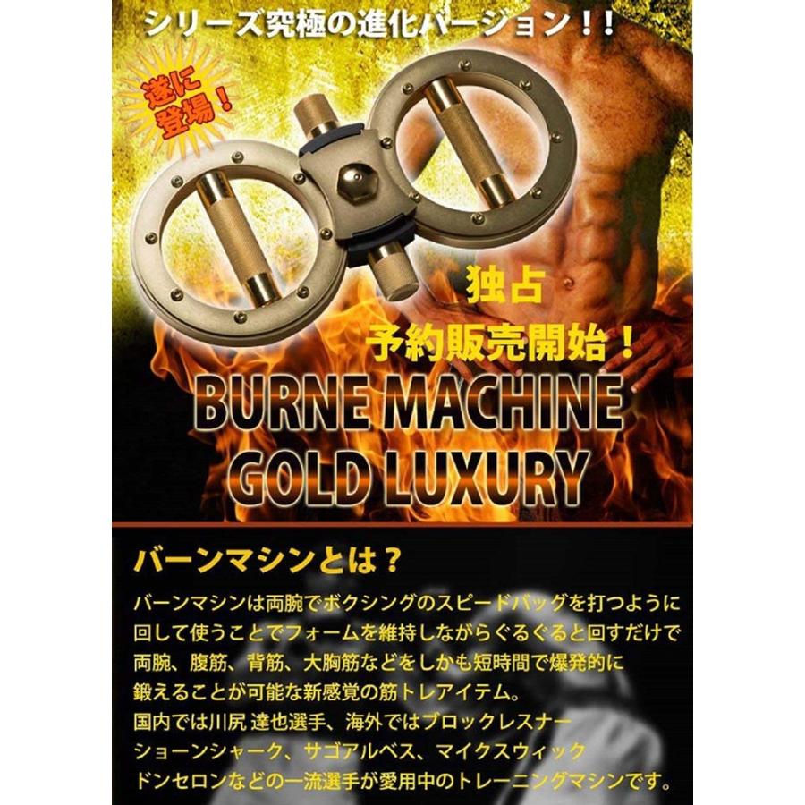バーンマシーン ゴールドラグジュアリー 6.38kg トレーニング
