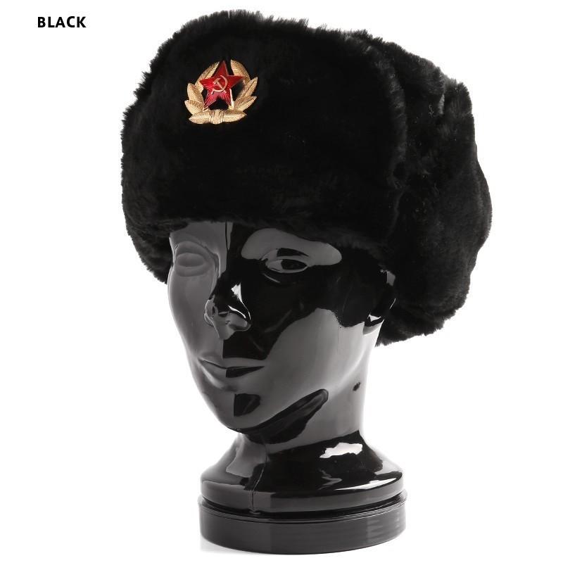 MILITARY（ミリタリー） 新品 ロシア軍実物製造工場製 兵用防寒帽