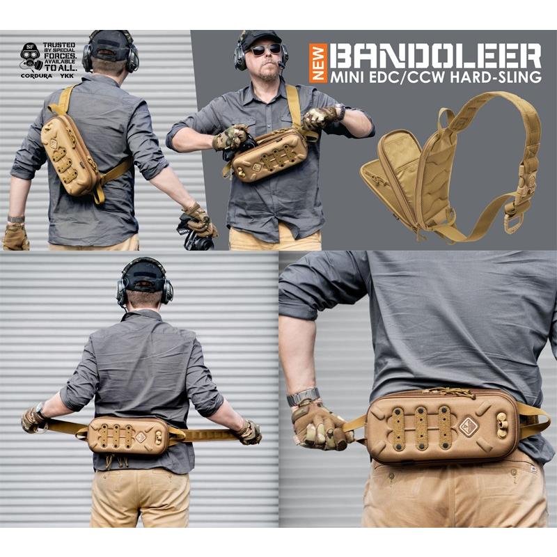 HAZARD4（ハザード4） ハザード4 Bandoleer mini shell スリングバッグ