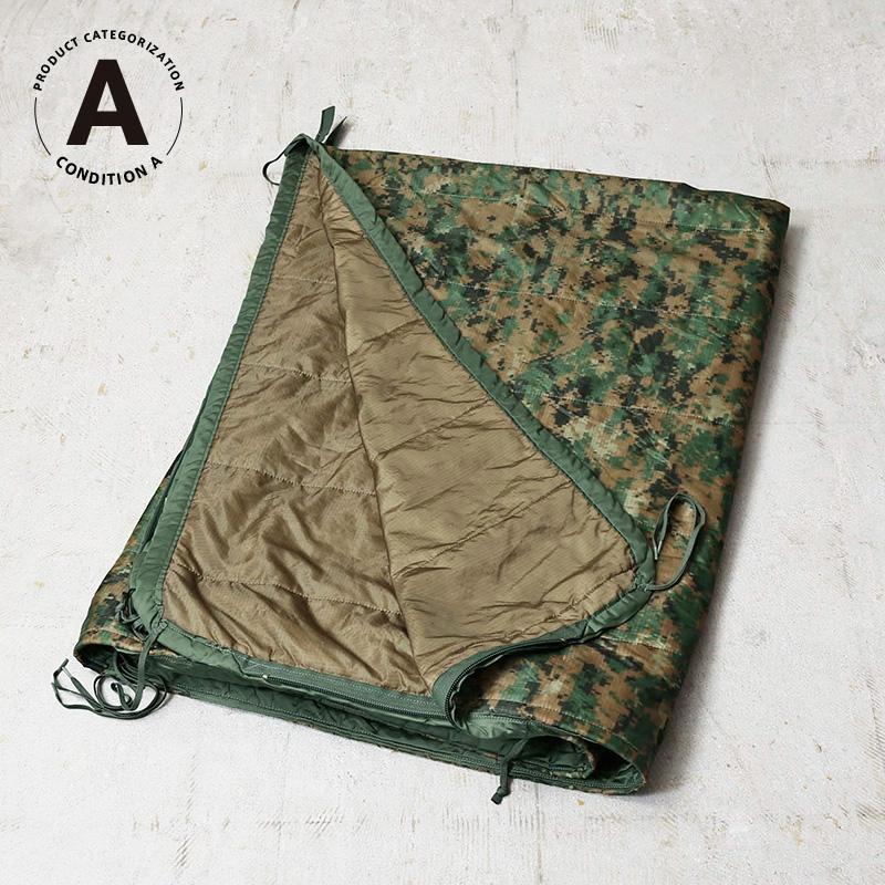 MILITARY（ミリタリー） 実物 USED 米軍 ZIP付き ポンチョライナー