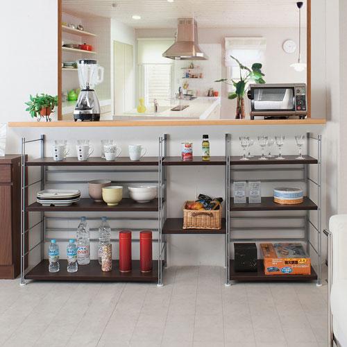 日本製 頑丈棚オープンラック スチールラック メタルラック 幅90×奥行