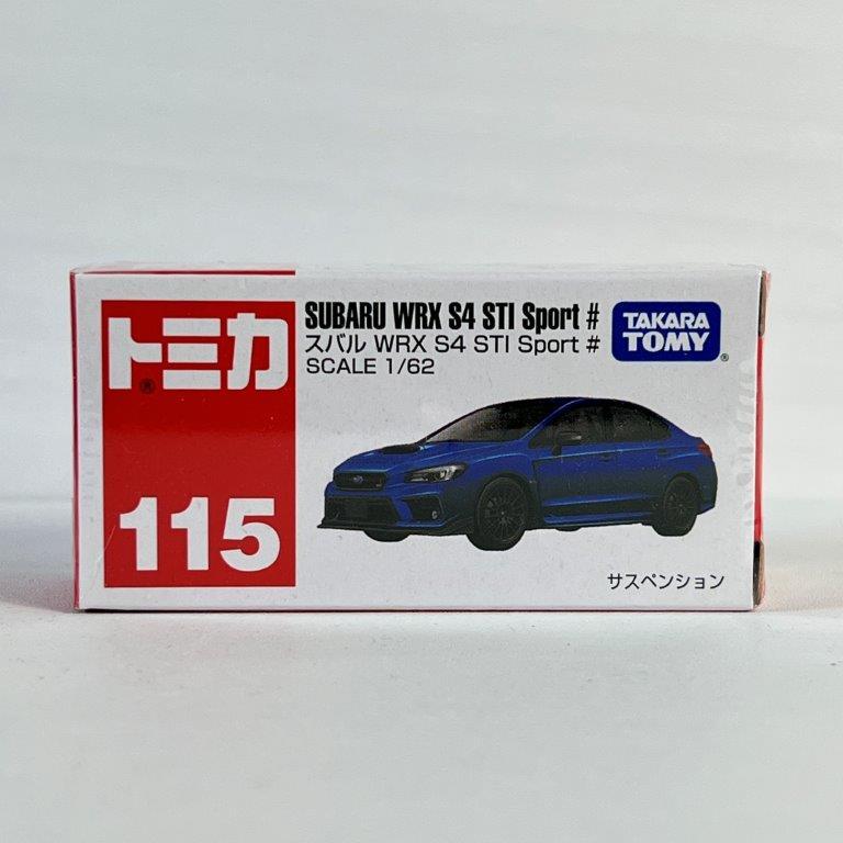 トミカ タカラトミー 廃盤 絶版 115 スバル WRX S4 STI 箱 トミカ